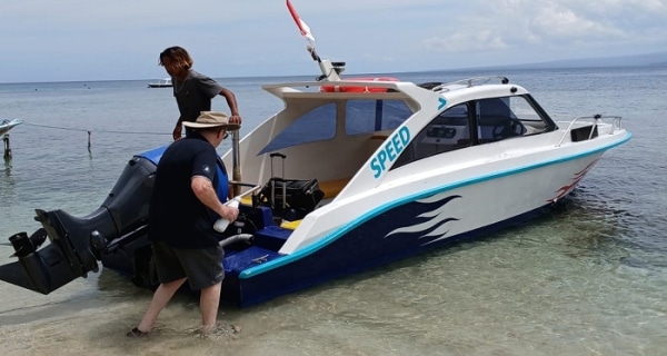 Gili Air speedboat transfer from Bangsal Harbor, gili air speedboat transfer, speedboat gili air, speed boat gili islands